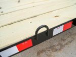 7x20 Tube Top Dovetail Utility Trailer (2) 3500lb Axles - Image 13