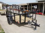5x8 Straight Deck Utility Trailer with 2ft Side Rails 3500lb Axle - Image 8