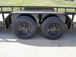 7x18 Straight Deck Utility Trailer (2) 3,500lb Axles - No Gate - Image 12