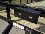 7x20 Dovetail Utility Trailer (2) 3,500lb Axles with Elevated Basket - Image 12