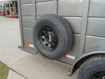24ft Charcoal Gooseneck Livestock Cattle Trailer (2) 7K Axles 14K GVWR - Image 13