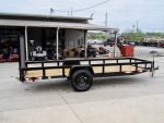 5x14 Straight Deck Utility Trailer Tall Gate 3,500lb Axle - Image 6