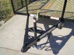 6.4x14 Straight Deck Utility Trailer 2ft Mesh Sides (2) 3500lb Axles 7K GVWR - Image 10