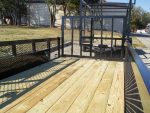 6.4x14 Straight Deck Utility Trailer 2ft Mesh Sides (2) 3500lb Axles 7K GVWR - Image 12