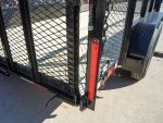 6.4x14 Straight Deck Utility Trailer 2ft Mesh Sides (2) 3500lb Axles 7K GVWR - Image 14