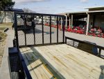 7x10 Powder Coated Straight Deck Utility Trailer 3,500lb Axles Tall Gate - Image 12