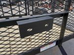 5x8 Powder Coated Dovetail Utility Trailer with 2ft Mesh Sides 3,500lb Axle - Image 8