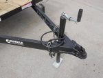 6.4x14 Dovetail Utility Trailer Tandem (2) 3,500lb Axles with Side Gate - Image 8