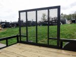 6.4x14 Dovetail Utility Trailer Tandem (2) 3,500lb Axles with Side Gate - Image 12