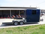 8.5x20 Hybrid Enclosed Trailer with Back Door (2) 5,200lb Axles Storage - Image 7