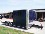 8.5x20 Hybrid Enclosed Trailer with Back Door (2) 5,200lb Axles Storage - Image 8
