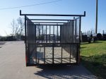 7x16 Dovetail Utility Trailer with 6ft Mesh Sides and Ladder Racks (2) 5,200lb Axles - Image 5
