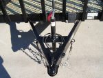 7x16 Dovetail Utility Trailer with 6ft Mesh Sides and Ladder Racks (2) 5,200lb Axles - Image 9