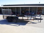 7x14 Powder Coated Straight Deck Utility Trailer (2) 3500lb Axles - Image 7