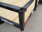 6'4" x 16 Utility Trailer Double Axle Dovetail With Gate Powder Coated (2) 3500lb Axles - Image 13