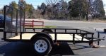 Utility Trailer 6.4'x10' Spring Assist Gate Tire Rack - Image 10