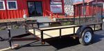 Utility Trailer 6.4'x10' Spring Assist Gate Tire Rack - Image 4