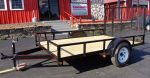 Utility Trailer 6.4'x10' Spring Assist Gate Tire Rack - Image 11