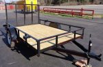Utility Trailer 6.4'x10' Spring Assist Gate Tire Rack - Image 12