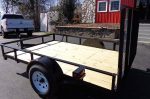 Utility Trailer 6.4'x10' Spring Assist Gate Tire Rack - Image 14