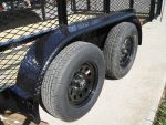 6.4x14 Dovetail Utility Trailer Stacked Baskets (2) 3500lb Axles - Image 15