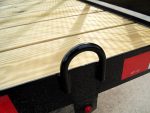 7x12 Straight Deck Utility Trailer (2) 3500lb Axle with 4ft Ladder Racks - Image 13