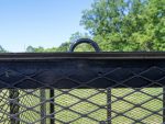 6.4x14 Straight Deck Utility Trailer 4ft Mesh Sides (2) 3500lb Axles - Image 11