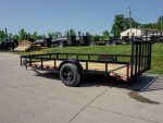 7x14 Dovetail Utility Trailer 3,500lb Axle - Image 4