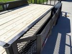 6.4x16 Dovetail Utility Trailer with Side Baskets (2) 3500lb Axles - Image 10
