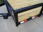 6.4x18 Straight Deck Utility Trailer with Tall Gate (2) 3500lb Axles - Image 10
