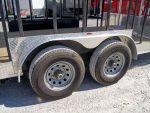 Red Enclosed Utility Hybrid Trailer 7'x20' - Lawn Mower Equipment Hauler - Image 16