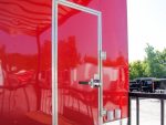 Red Enclosed Utility Hybrid Trailer 7'x20' - Lawn Mower Equipment Hauler - Image 26