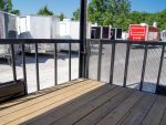 Red Enclosed Utility Hybrid Trailer 7'x20' - Lawn Mower Equipment Hauler - Image 27