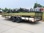 6.4x20 Dovetail Utility Trailer (2) 3500lb Axles 7K GVWR - Image 5