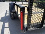 5x12 Powder Coated Dovetail Utility Trailer With Gate 3500lb Axle - Image 12