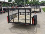 5x8 Powder Coated Dovetail Utility Trailer Single 3,500lb Axle - Image 4