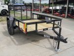 5x8 Powder Coated Dovetail Utility Trailer Single 3,500lb Axle - Image 5