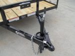 7x18 Dovetail Utility Trailer with Side Gate (2) 3,500lb Axles 7k GVWR - Image 9
