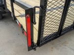 7x18 Dovetail Utility Trailer with Side Gate (2) 3,500lb Axles 7k GVWR - Image 12