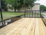 7x18 Dovetail Utility Trailer with Side Gate (2) 3,500lb Axles 7k GVWR - Image 15