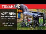 Tomahawk TWG120A 2200W Gas Powered Welder Generator 7HP - Image 3