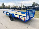 6'4" x 14 Utility Trailer Dovetail With Gate Powder Coated 3,500lb Axle - Image 20