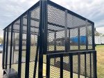 6.4x12 Straight Deck Aluminum Can Recycle Utility Trailer 3,500lb Axle with Brakes - Image 8