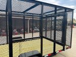 6.4x12 Straight Deck Aluminum Can Recycle Utility Trailer 3,500lb Axle with Brakes - Image 14