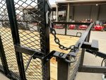 7x20 Powder Coated Utility Trailer with Side Gate and 18" Mesh (2) 3,500lb Axles - Image 16