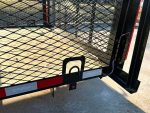 6.4x16 Straight Deck Utility Trailer 6ft Mesh Sides Ladder Racks (2) 3,500lb Axles - Image 13