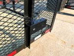 6.4x16 Straight Deck Utility Trailer 6ft Mesh Sides Ladder Racks (2) 3,500lb Axles - Image 16