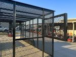6.4x16 Straight Deck Utility Trailer 6ft Mesh Sides Roof (2) 3,500lb Axles - Image 9