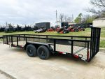 6.4x20 2ft Mesh Sides Utility Trailer Dovetail (2) 3500lb Axle - Image 6