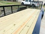 6.4x20 2ft Mesh Sides Utility Trailer Dovetail (2) 3500lb Axle - Image 14